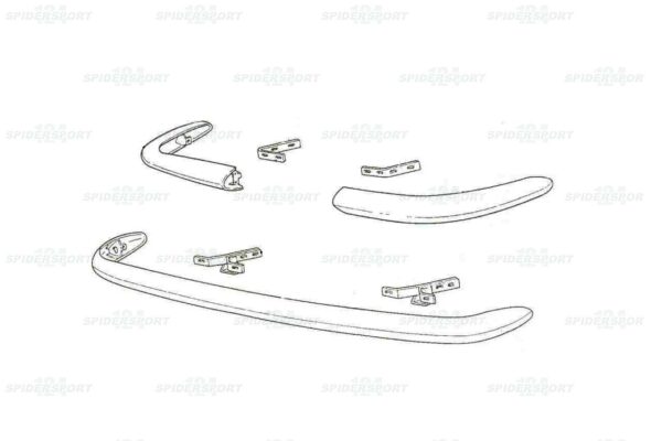 2 Boots-Schutzbleche / Stoßstangen 16,5 X 58,4 Cm Mit Pumpe – Für Boote Bis 90 Cm