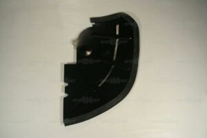 Spritzblech vorne links mit Dichtung, Aluminium