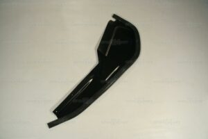 Spritzblech hinten links mit Dichtung, Aluminium