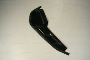 Spritzblech hinten rechts mit Dichtung, Aluminium