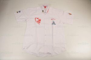 Hemd weiß, kurze Ärmel, Größe 37/38 - S