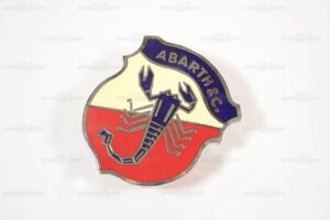 Emblem: Abarth emailiert - 5cm hoch
