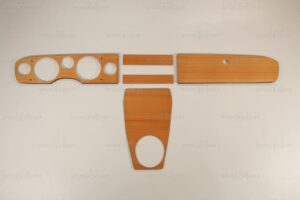 Holzsatz hellbraun AS, Baujahre 1966-70