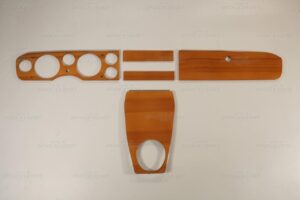 Holzsatz hellbraun BS/CS, Baujahre 1970-78