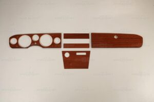 Holzsatz rotbraun AS, Baujahre 1966-70