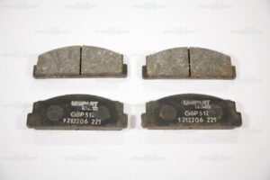 Bremsbeläge vorne AS 1. Serie, Baujahre 1966-68