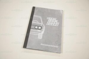 Bedienungsanleitung 124 Coupé BC 1600