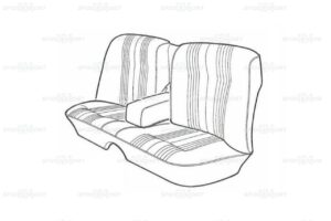 Sitzbezüge schwarz, Kunstleder, Super Nuova