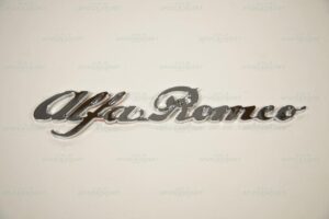 Schriftzug: Alfa Romeo - selbstklebend