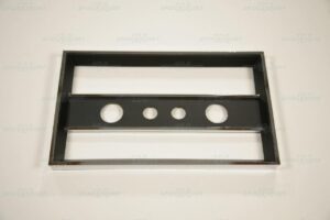 Rahmen verchromt/schwarz, Baujahre 1966-77