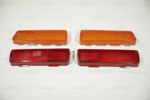 Rücklichtgläser - Satz  links/rechts 1600 BC