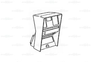 Radiokonsole Rohteil - Kunststoff, 1983-85