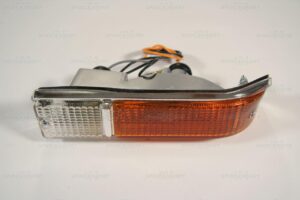 Blinker links, weiß/orange, Baujahre 1970-77