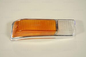 Blinkerglas vorne links, weiß/orange, 1970-77