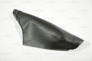 Handbremshebelsack Kunstleder schwarz, 1987-93