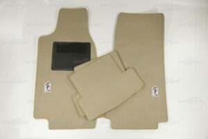 Fußraummatten beige, Satz 4-teilig, 1970-82