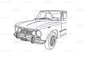 Stoßstange vorne, Baujahre 1969-74