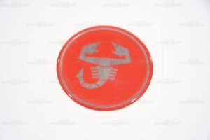 Plakette: Abarth Emblem, Durchmesser: 52mm