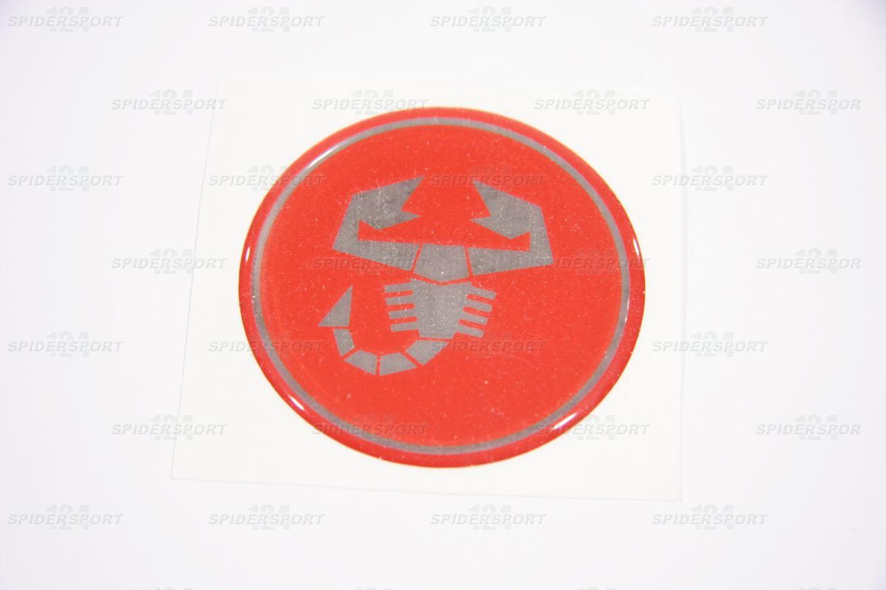 Plakette: Abarth Emblem, Durchmesser: 52mm
