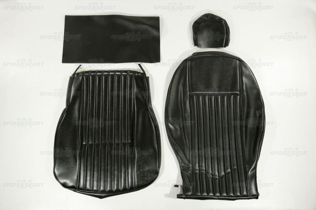 Sitzbezug vorne schwarz, Baujahre 1969-78